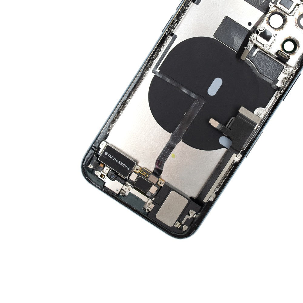 Rear Housing with Full Set Parts for iPhone 11 Pro-Matte Midnight Green (Purple) Rear Housing with Full Set Parts for iPhone 11 Pro-Matte Midnight Green (Purple)